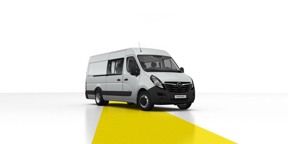 bus brygadowy wynajem opel movano l3h2