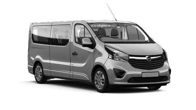 bus osobowy wynajem opel vivaro long